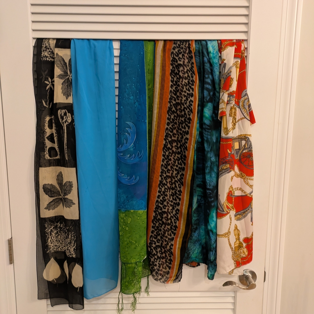 Multicolor Women's Scarves Set Of 6